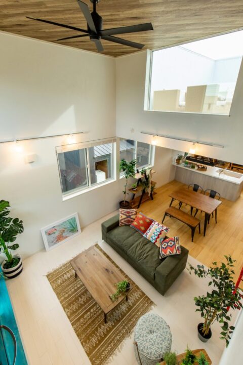伊勢市 「空とつながる屋上リビングのあるお家」