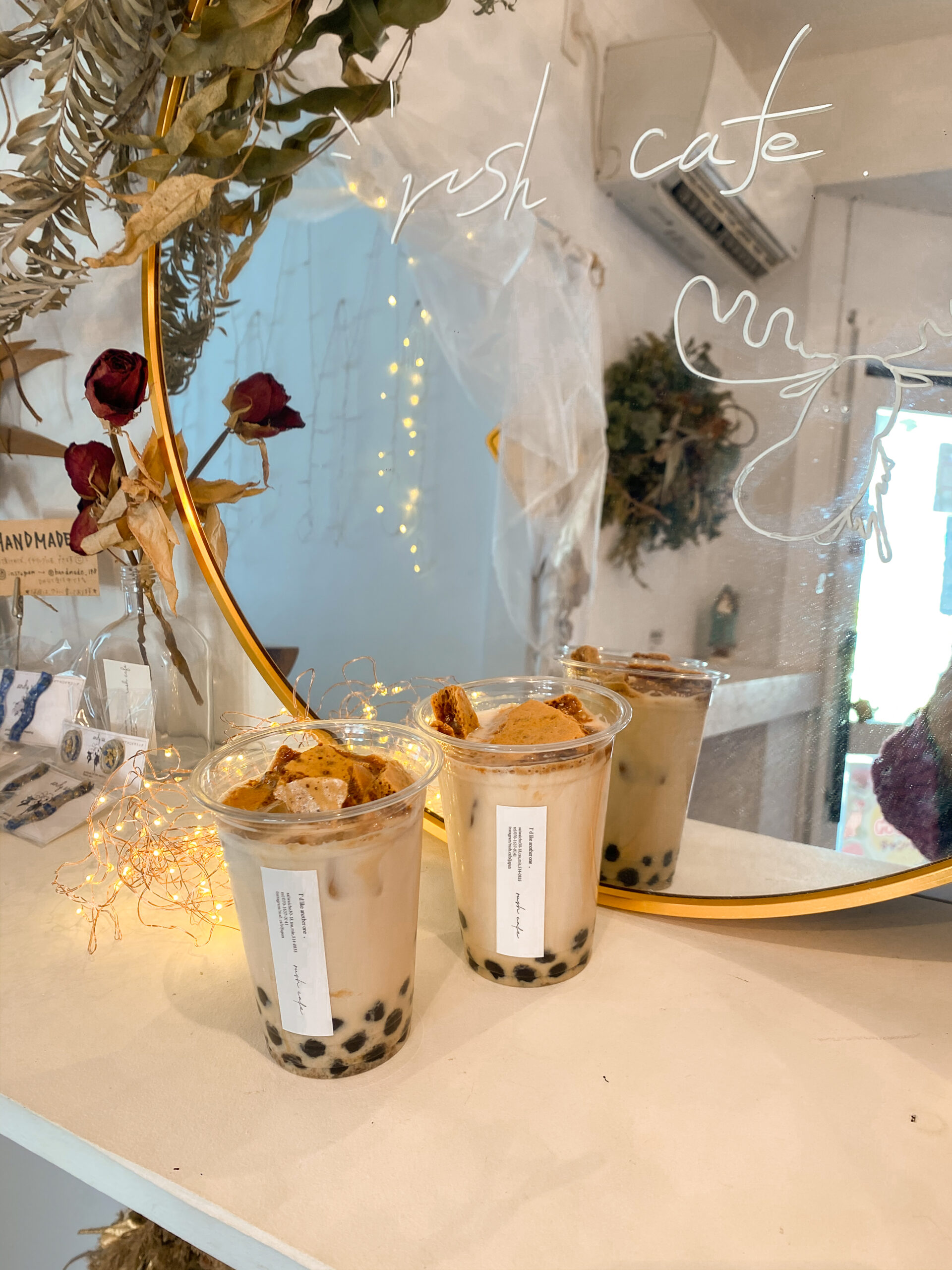 可愛すぎるドリンクが﻿ SNSで大人気【rush cafe】﻿