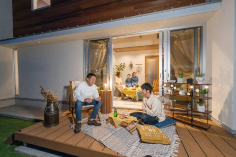 松阪市 「 土間リビングのあるナチュラルテイストのお家」