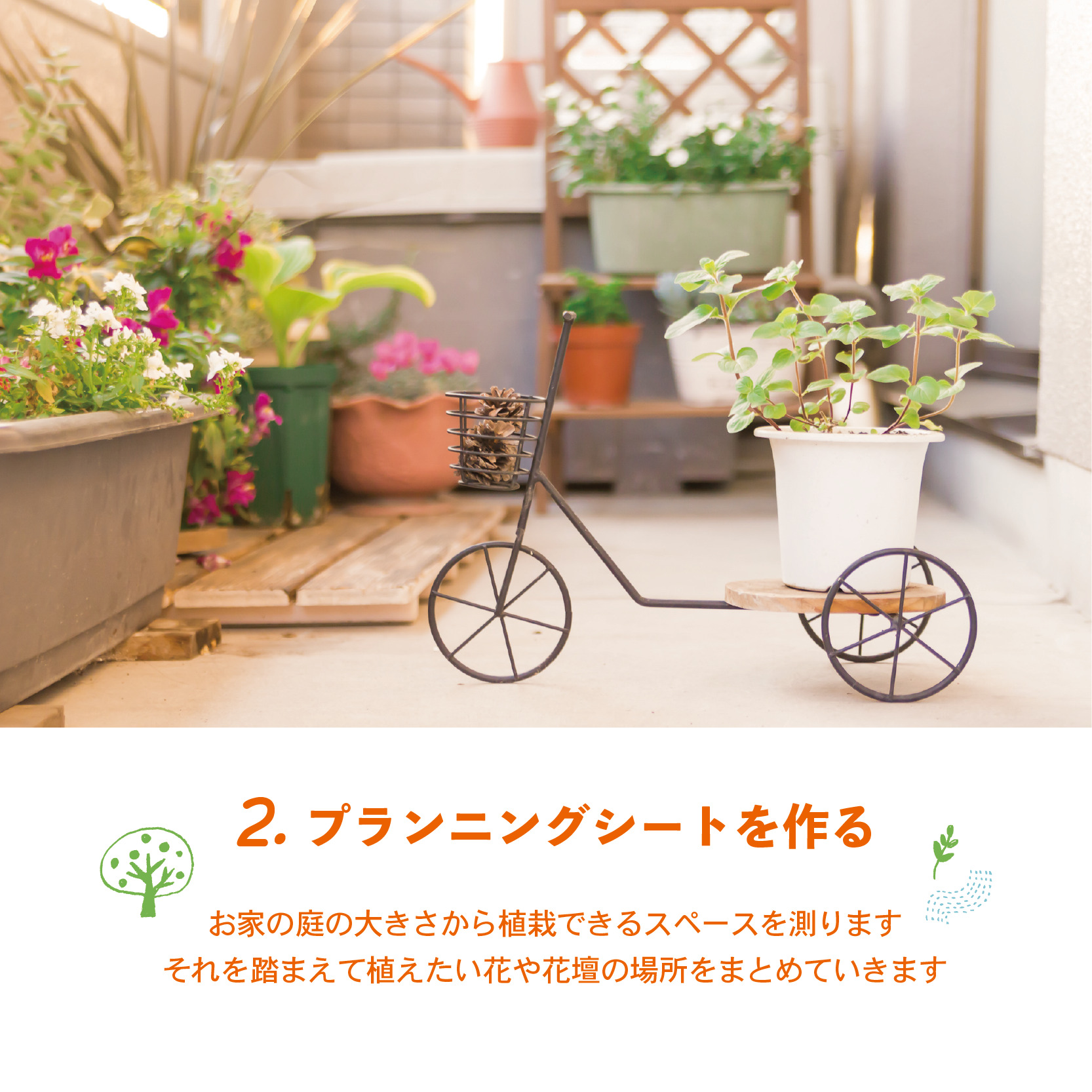 初心者でも大丈夫！﻿お庭を楽しむガーデニング