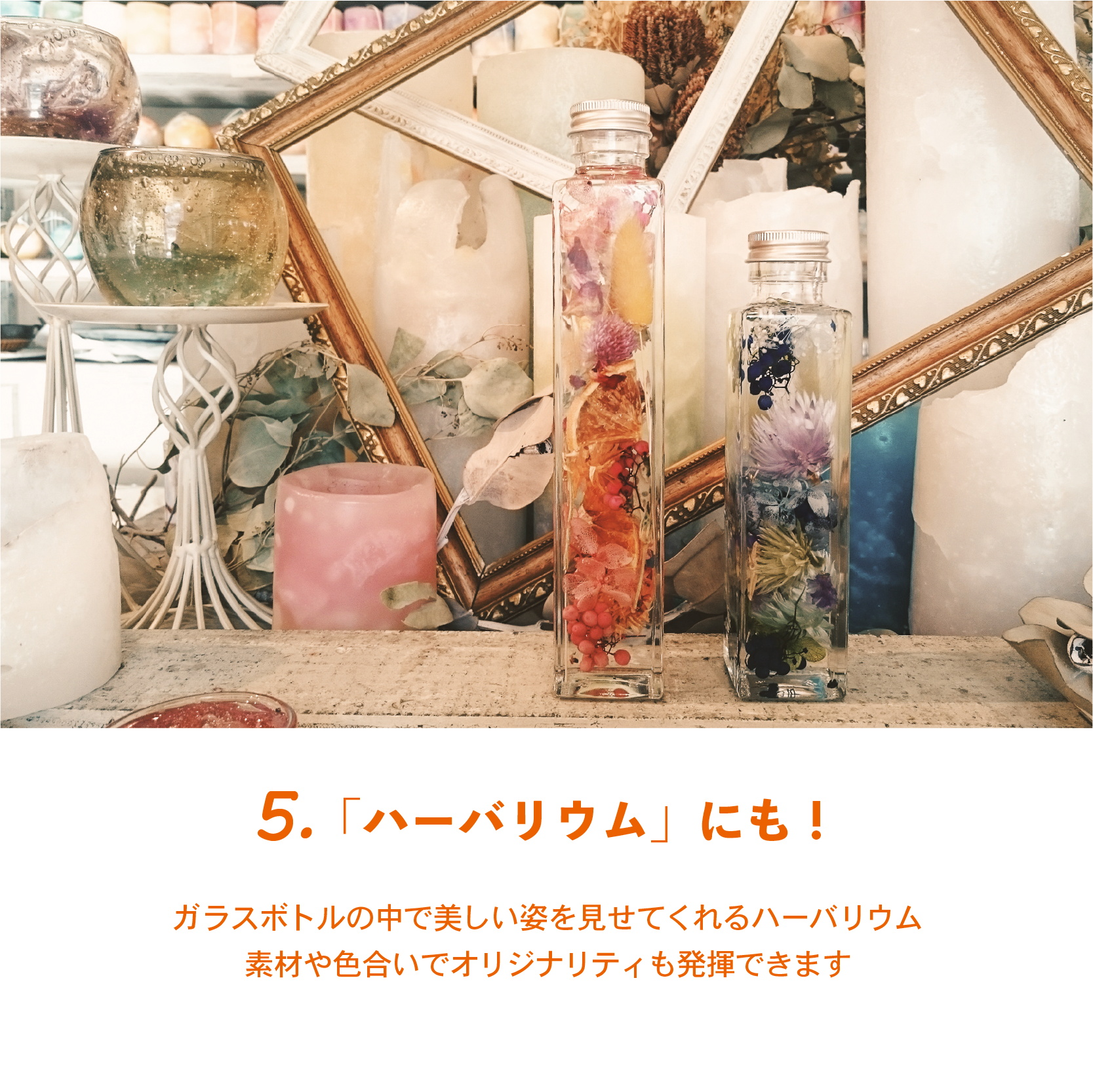 毎日の生活に“花”を添えて﻿ ドライフラワーのある暮らし