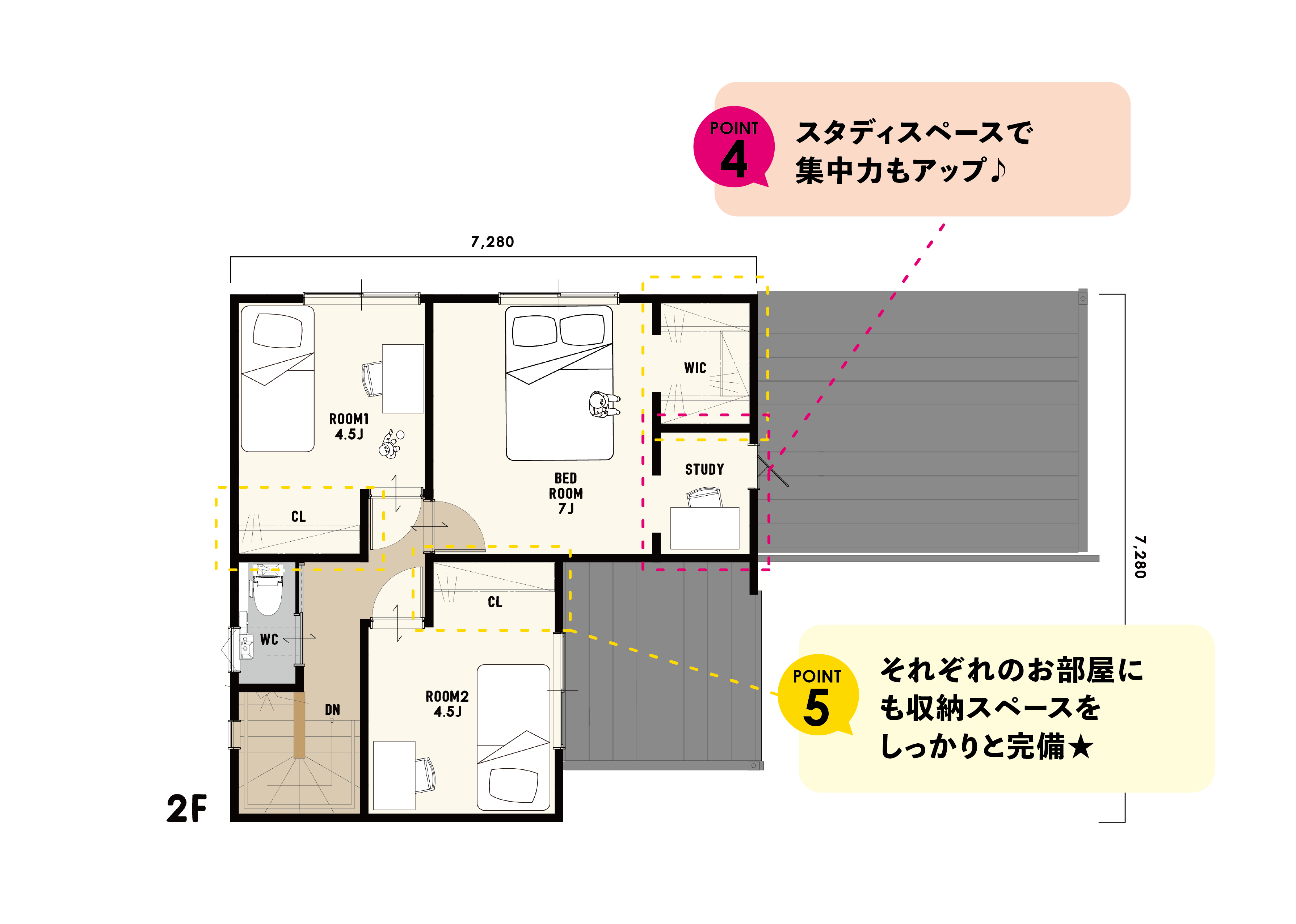 洗う・干す・しまうが一直線！家事ラク動線のお家【特典あり】