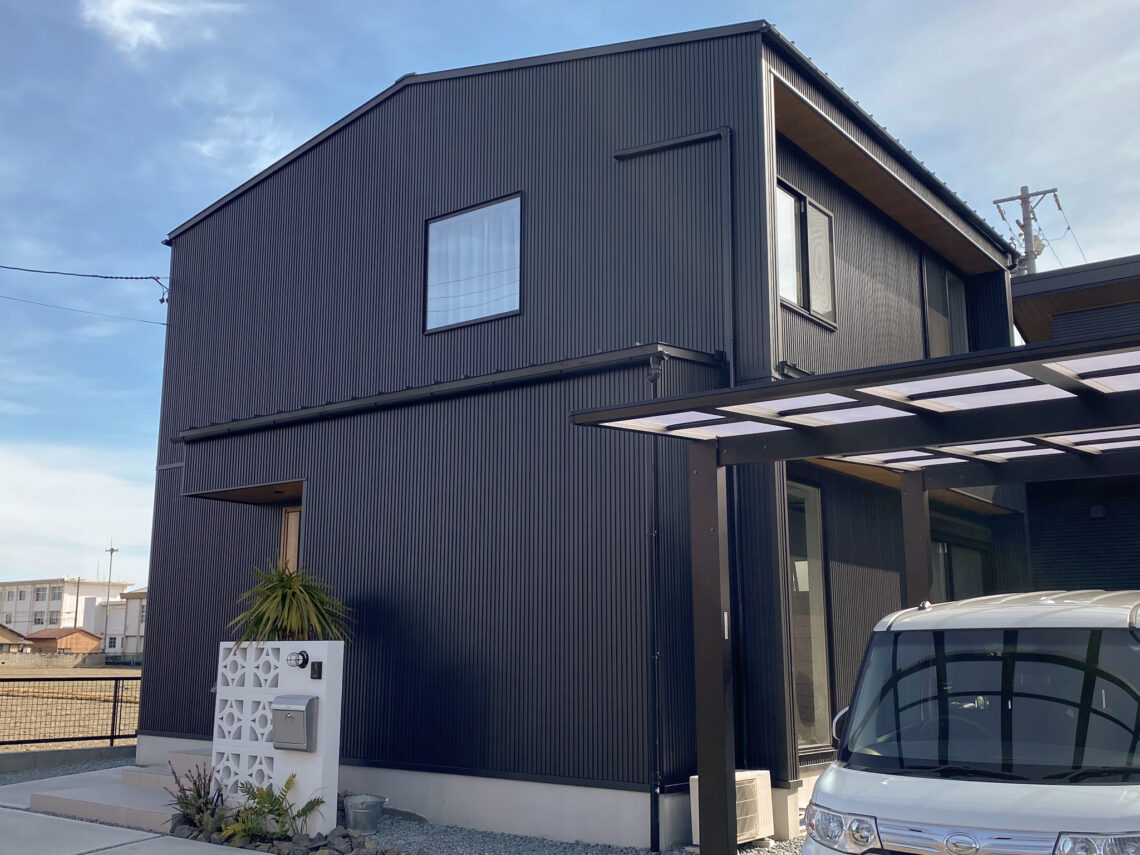 コンパクトな動線！花形ブロックがおしゃれなお家