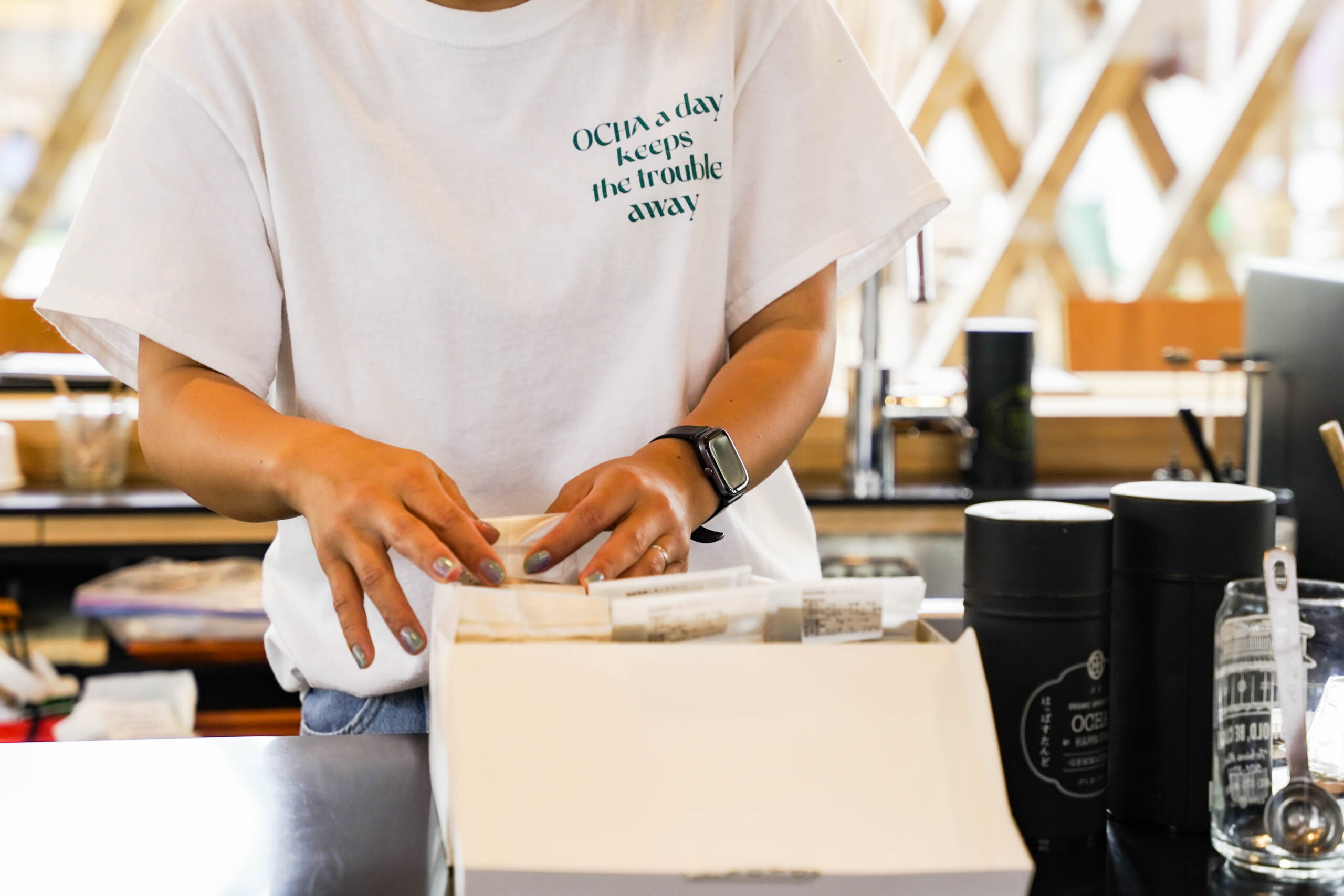 お茶で世界が繋がる！？五感で味わう伝統文化　 HAPPA STAND（はっぱすたんど）