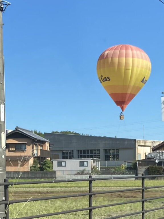 気球をみた日のランチ 🎈