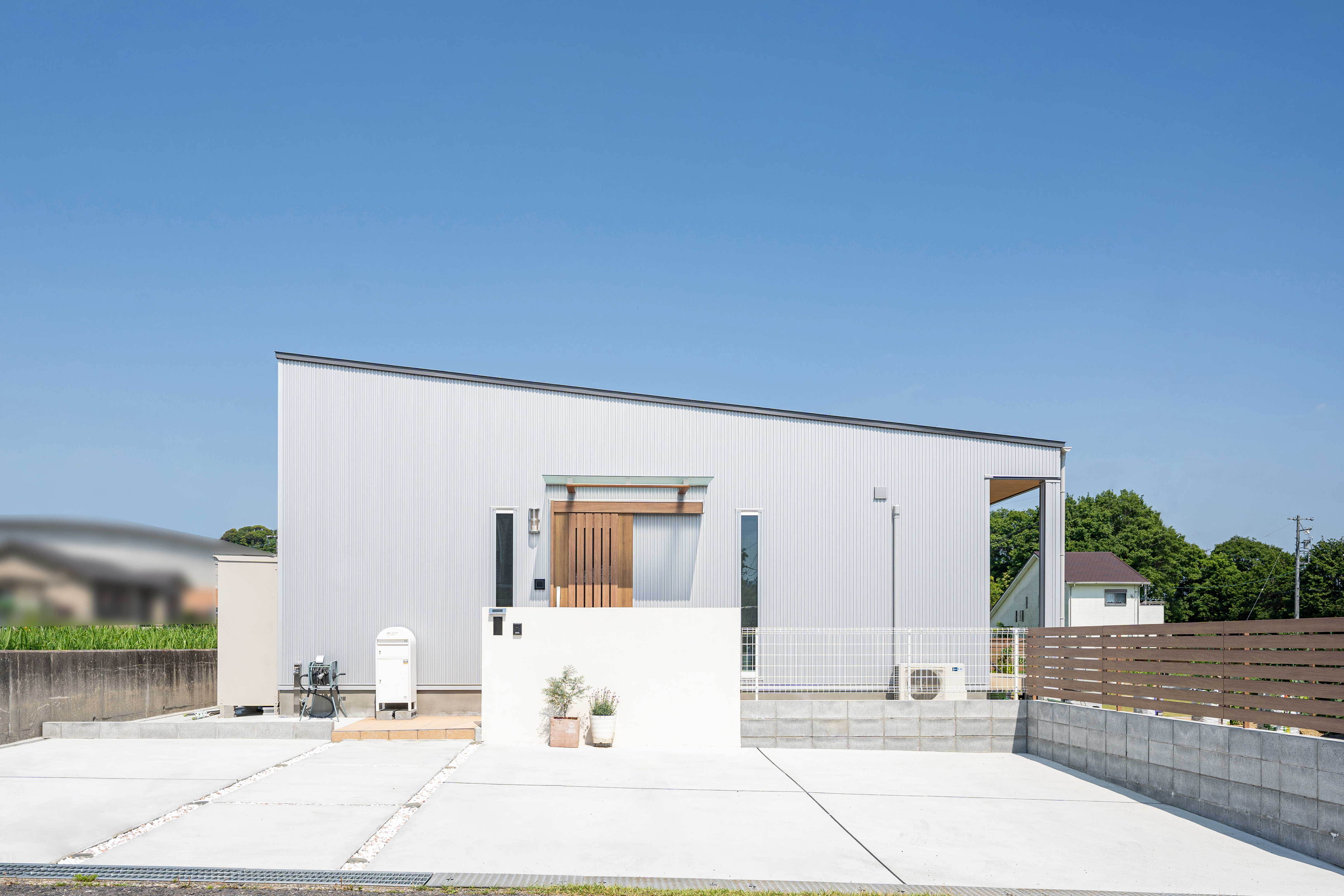 緑の風がぬける悠々自適な暮らしの平屋