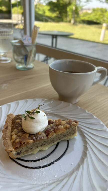 カフェで満喫