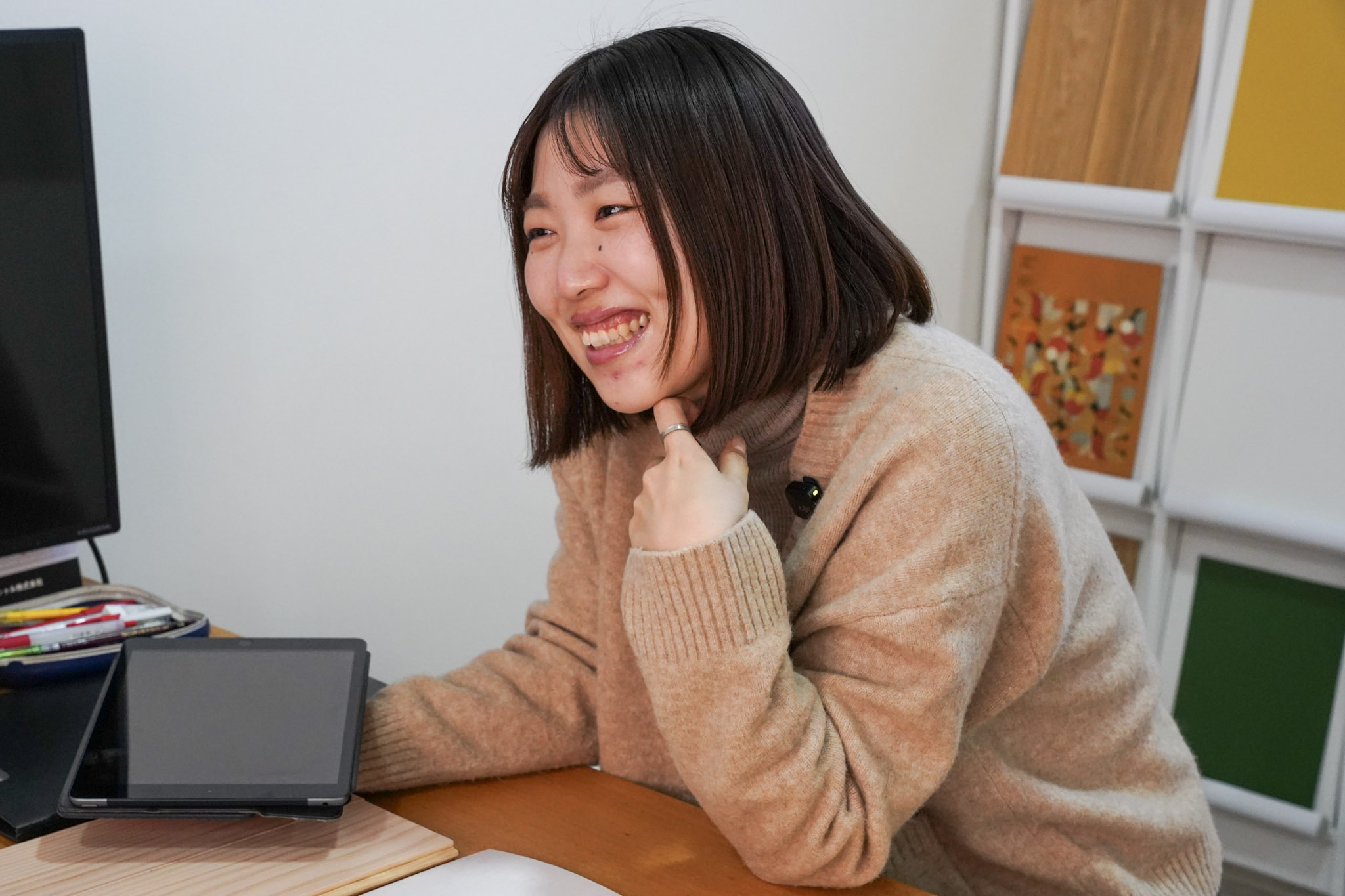 【STAFF VOICE】「ただひたすらに聴く姿勢」負けず嫌いの努力家インテリアコーディネーターの仕事の芯について聞いてみました