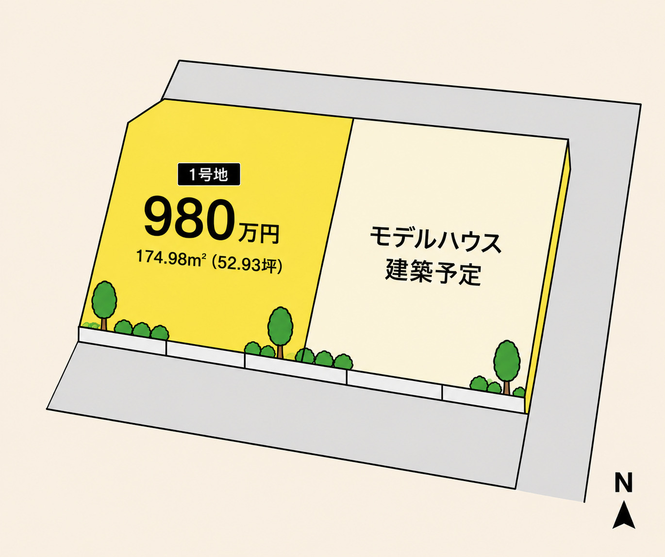 住宅用地　津市 幸町（阿漕駅）52.93坪