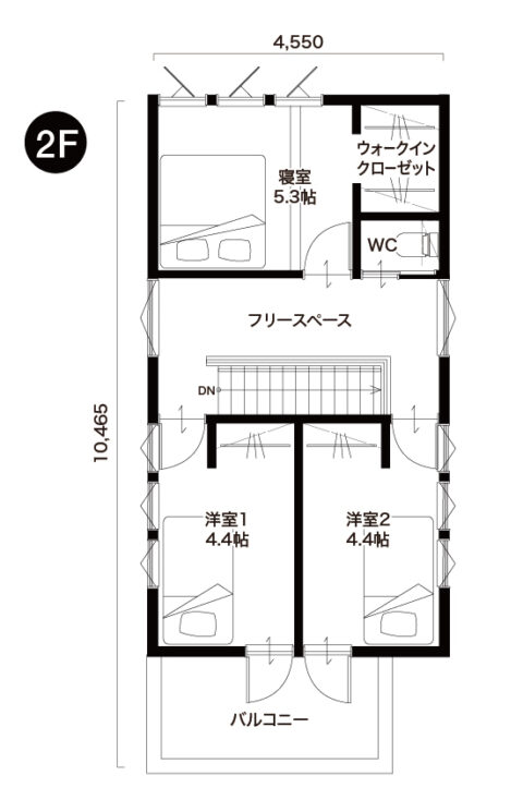 【津市南新町】駅チカ・高性能な2階建て3LDK
