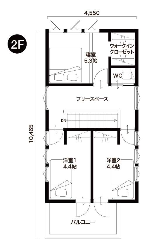 【津市南新町】駅チカ・高性能な2階建て3LDK